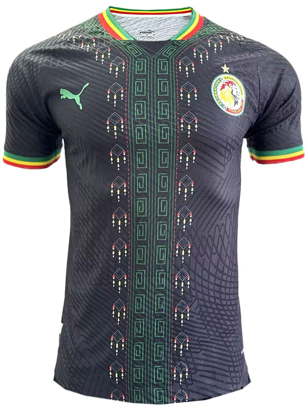 Senegal maillot spécial football uniforme hommes noir sportswear football kit haut chemise 2022-2023